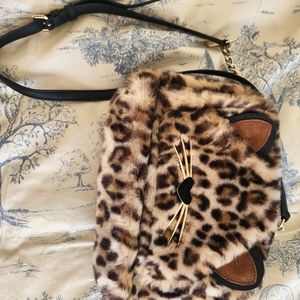 Kate Spade Leopard Muff Purse